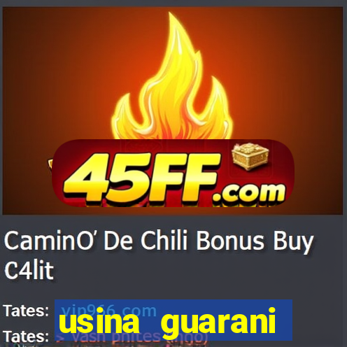 usina guarani tereos tanabi